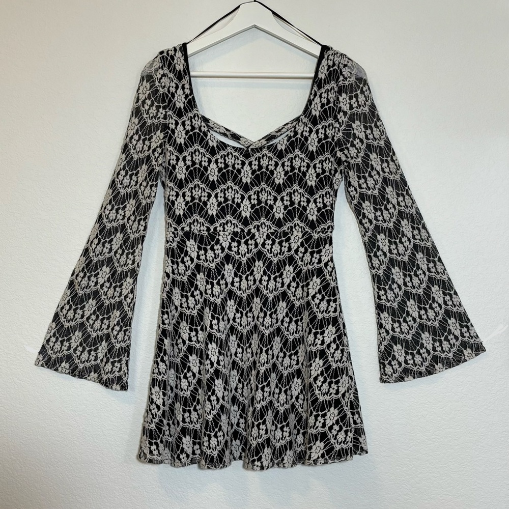 Long Sleeve Lace Dress